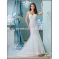 Elegantes Elfenbein-Meerjungfrau-Satin-Hochzeits-Kleid Cestbella XL023